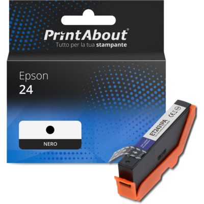 Cartuccia compatibile Epson 24 (C13T24214012) - Nero