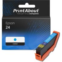 Cartuccia compatibile Epson 24 (C13T24224012) - Ciano
