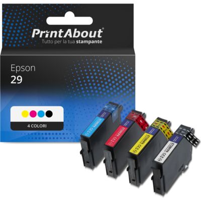 Cartuccia compatibile Epson 29 (C13T29864012) - 4 colori Multipack