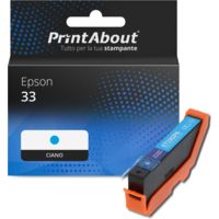 Cartuccia compatibile Epson 33 (C13T33424012) - Ciano