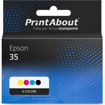 Cartuccia compatibile Epson 35 (C13T35864010) - 4 colori Multipack