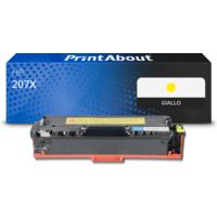 Toner compatibile HP 207X (W2212X) - Giallo Alta capacità