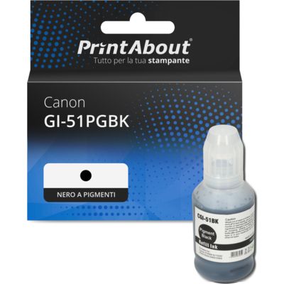 Cartuccia compatibile Canon GI-51PGBK - Nero a pigmenti