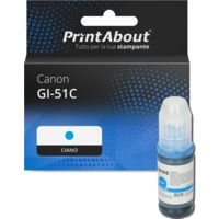 Cartuccia compatibile Canon GI-51C - Ciano