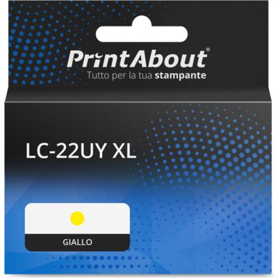 Cartuccia compatibile Brother LC-22UY XL - Giallo Alta capacità