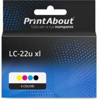 Cartuccia compatibile Brother LC-22u xl (LC-22U) - 4 colori Multipack
