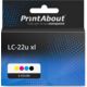 Cartuccia compatibile Brother LC-22u xl (LC-22U) - 4 colori Multipack