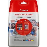 Cartuccia stampante Canon CLI-551XL C/M/Y/BK Photo pack - 4 colori Alta capacità Multipack