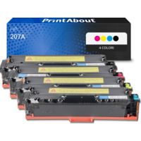 Toner compatibile HP 207A (W2210/11/12/13A) - 4 colori Multipack