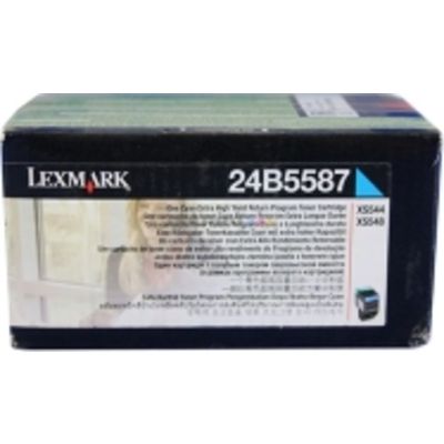 Toner Lexmark 24B5587 - Ciano