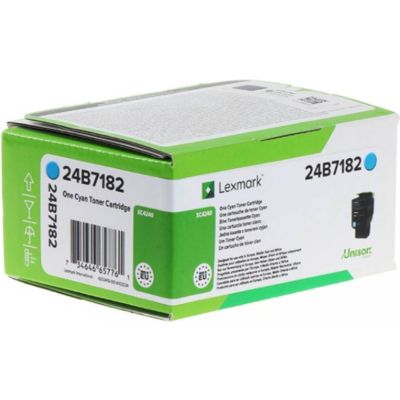 Toner Lexmark 24B7182 - Ciano