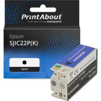 Cartuccia compatibile Epson SJIC22P(K) - Nero