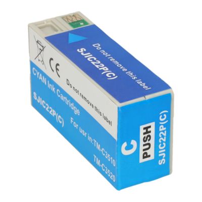 Cartuccia compatibile Epson SJIC22P(C) - Ciano