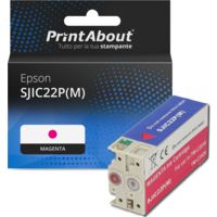 Cartuccia compatibile Epson SJIC22P(M) - Magenta