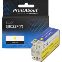 Cartuccia compatibile Epson SJIC22P(Y) - Giallo