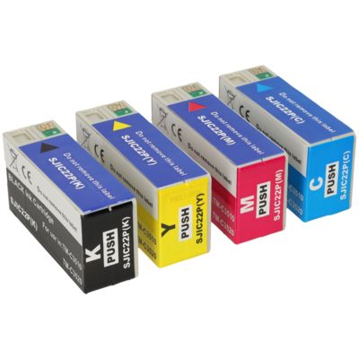 Cartuccia compatibile Epson SJIC22P(K/C/M/Y) - 4 colori Multipack