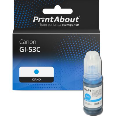 Cartuccia compatibile Canon GI-53C - Ciano
