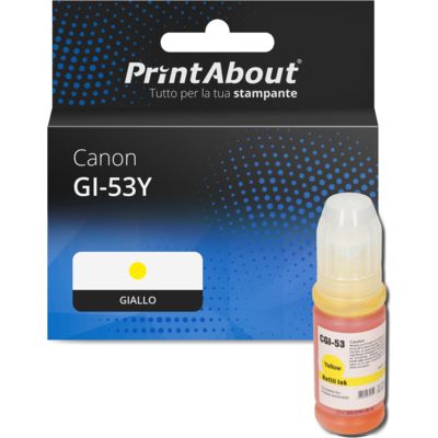 Cartuccia compatibile Canon GI-53Y - Giallo
