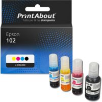Cartuccia compatibile Epson 102 (T03R14/24/34/440) - 4 colori Multipack