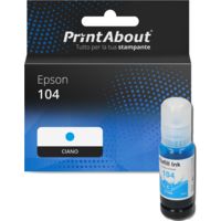 Cartuccia compatibile Epson 104 (C13T00P240) - Ciano