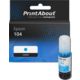 Cartuccia compatibile Epson 104 (C13T00P240) - Ciano