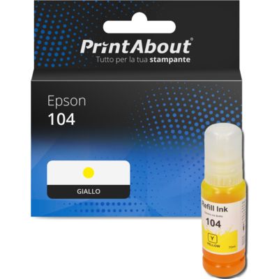 Cartuccia compatibile Epson 104 (C13T00P440) - Giallo