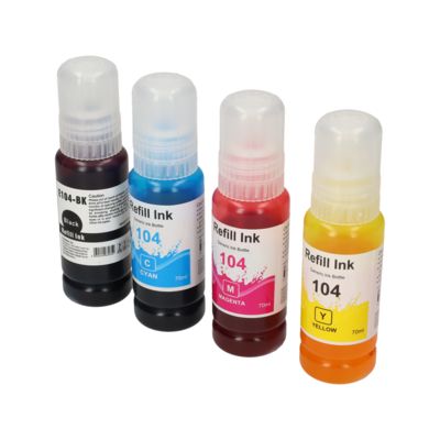 Cartuccia compatibile Epson 104 (C13T00P14/24/34/440) - 4 colori Multipack