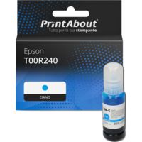 Cartuccia compatibile Epson T00R240 - Ciano