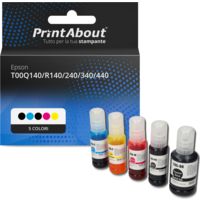 Cartuccia compatibile Epson T00Q140/R140/240/340/440 (105) - 5 colori Multipack
