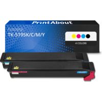 Toner compatibile Kyocera TK-5195K/C/M/Y - 4 colori Multipack