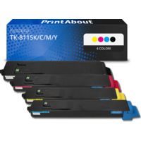 Toner compatibile Kyocera TK-8115K/C/M/Y - 4 colori Multipack