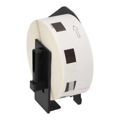 Etichetta compatibile Brother DK-11218 - Nero su bianco (24 mm x 24 mm)