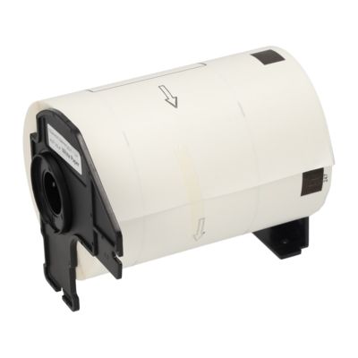 Etichetta compatibile Brother DK-11247 - Nero su bianco (103 mm x 164 mm)