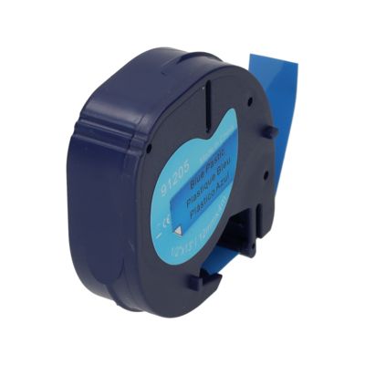 Nastro compatibile Dymo 91205 (S0721650) - Nero su blu (12 mm)