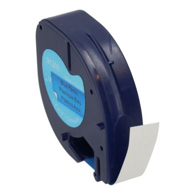 Nastro compatibile Dymo 91205 (S0721650) - Nero su blu (12 mm)
