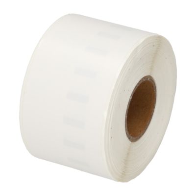 Etichetta compatibile Dymo 99018 (S0722470) - Nero su bianco (38 mm x 190 mm)