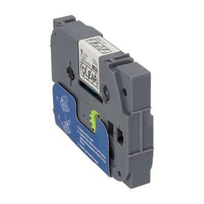 Nastro compatibile Brother TZe-111 - Nero su trasparente (6 mm)