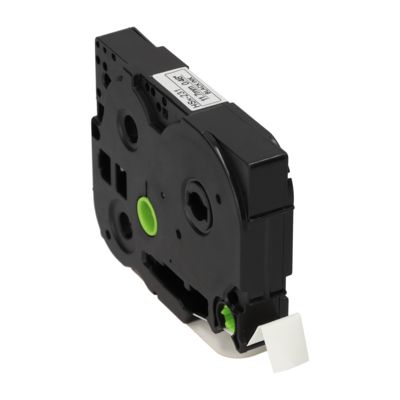 Nastro compatibile Brother TZe-FX231 - Nero su bianco (12 mm)