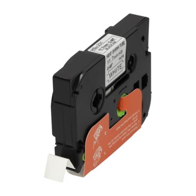 Nastro compatibile Brother TZe-FX231 - Nero su bianco (12 mm)