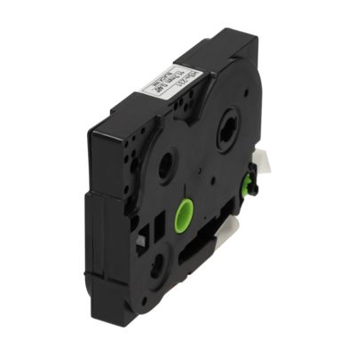 Nastro compatibile Brother TZe-FX231 - Nero su bianco (12 mm)