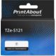 Nastro compatibile Brother TZe-S121 - Nero su trasparente (9 mm)