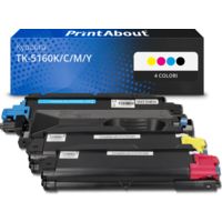 Toner compatibile Kyocera TK-5160K/C/M/Y - 4 colori Multipack