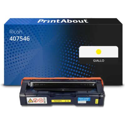 Toner compatibile Ricoh 407546 (SP C250E) - Giallo Capacità extra-elevata