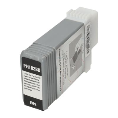 Cartuccia compatibile Canon PFI-102MBK - Nero opaco