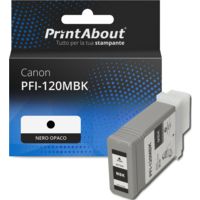 Cartuccia compatibile Canon PFI-120MBK - Nero opaco