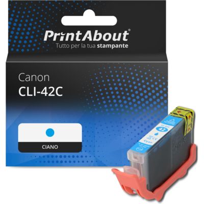 Cartuccia compatibile Canon CLI-42C - Ciano