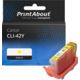 Cartuccia compatibile Canon CLI-42Y - Giallo