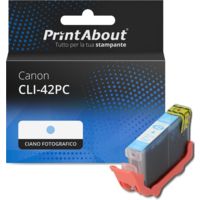 Cartuccia compatibile Canon CLI-42PC - Ciano fotografico