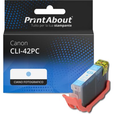 Cartuccia compatibile Canon CLI-42PC - Ciano fotografico