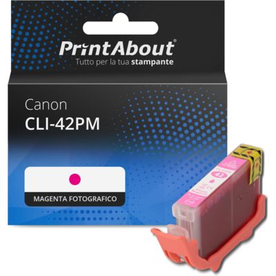 Cartuccia compatibile Canon CLI-42PM - Magenta fotografico